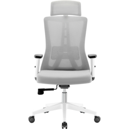 TTAP Oxford Plus Grey Mesh Swivel Office Chair - Size: 120 x 60 x 60cm - Wilko - thumbnail 5