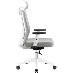 TTAP Oxford Plus Grey Mesh Swivel Office Chair - Size: 120 x 60 x 60cm - Wilko - thumbnail 6