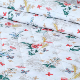 Velosso Single Sacramento Floral Bedspread Set - Multi - Wilko - thumbnail 4