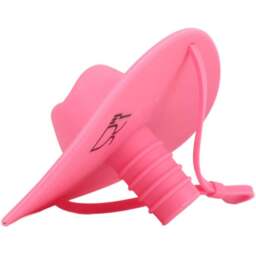 Cowgirl Wine Stopper Pink - Wilko