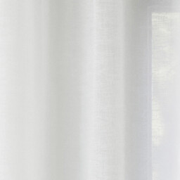 Rhodes Voile Panel Curtain - White/183cm - Wilko - thumbnail 4