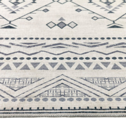 Origins My Washable Grey and Off White Nomad Rug 80 x 150cm - Green - Origins Rugs - Wilko - thumbnail 5
