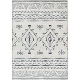 Origins My Washable Grey and Off White Nomad Rug 80 x 150cm - Green - Origins Rugs - Wilko - thumbnail 1