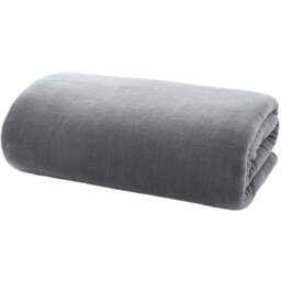 Deyongs Charcoal The Big One Throw 230 x 270cm - Grey - Wilko