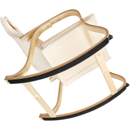tectake Roca Beige Rocking Chair with Armrest - Size: Single - Cream - Wilko - thumbnail 6