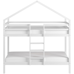 Flair White Wooden Nest House Bunk Bed - Size: Single - Wilko - thumbnail 3