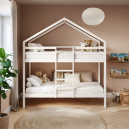 Flair White Wooden Nest House Bunk Bed - Size: Single - Wilko - thumbnail 4