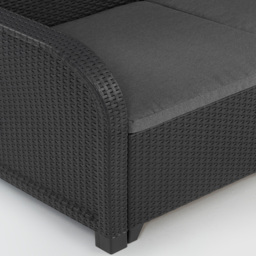 Keter Rosalie 5 Seater Garden Corner Lounge Set - Grey - Wilko - thumbnail 7