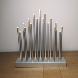 Samuel Alexander Premier LED Christmas Candle Bridge 29cm - Size: 29 x 29 x 10cm - Silver - Wilko - thumbnail 6