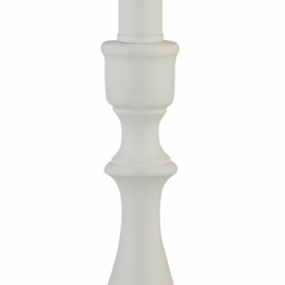 Lighting Collection Baldwin II White Spindle Cream Table Lamp Base - Size: 47 x 15 x 15cm - Wilko - thumbnail 5