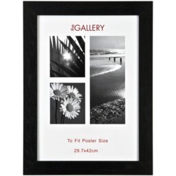 Black Large Poster Photo Frame A3 - The Port. Co Gallery - Wilko - thumbnail 1