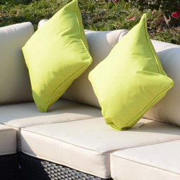 Outsunny 7 Seater Black Rattan Outdoor Corner Sofa Set with Coffee Table - Wilko - thumbnail 4