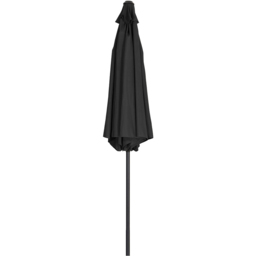 Living and Home Black Crank and Tilt Parasol 3m with Round Resin Base - Wilko - thumbnail 4