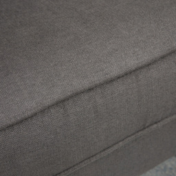 Portland Dark Grey Retro Upholstered Wingback Armchair - Size: Single - Wilko - thumbnail 4
