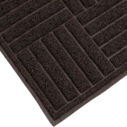JVL Brown Square Mud Grabber Scraper Doormat 40 x 60cm - JVL Homewares - Wilko - thumbnail 4