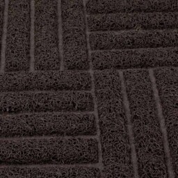 JVL Brown Square Mud Grabber Scraper Doormat 40 x 60cm - JVL Homewares - Wilko - thumbnail 5