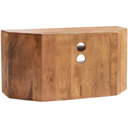 Brooklyn Napoli Toko 4 Drawer 6 Shelf Light Mango Corner TV Unit - Brown - Wilko - thumbnail 5
