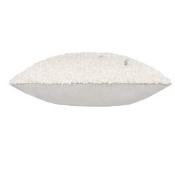 furn. White Christmas Together Snow Angels Boucle Cushion - Size: 43 x 43cm - Multi - Wilko - thumbnail 5