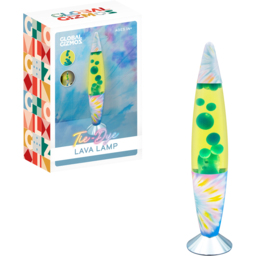 Global Gizmos Retro Tie Dye Lava Lamp 16 inch - Size: 41.5 x 9.8 x 9.8cm - Multi - Wilko - thumbnail 4
