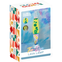 Global Gizmos Retro Tie Dye Lava Lamp 16 inch - Size: 41.5 x 9.8 x 9.8cm - Multi - Wilko - thumbnail 5