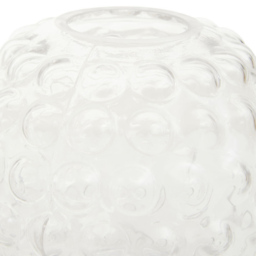 Premier Housewares Clear Bolla Glass Vase - Size: 14 x 14 x 11cm - Wilko - thumbnail 6