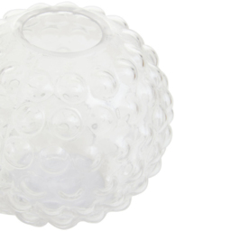 Premier Housewares Clear Bolla Glass Vase - Size: 14 x 14 x 11cm - Wilko - thumbnail 4
