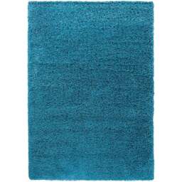 Desire Rugs Oxford Teal Plain Shaggy Rug 120 x 170cm - Wilko - thumbnail 1