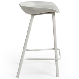 Julian Bowen Renzo Grey Bar Stool Set of 2 - Wilko - thumbnail 6