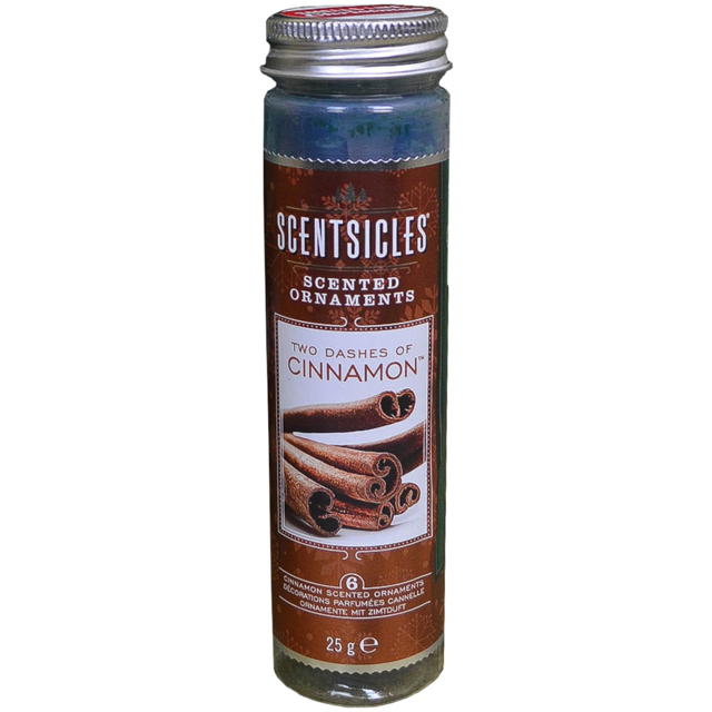Samuel Alexander Two Dashes of Cinnamon Scentsicles Hanging Sticks 3 x 6 Pack - Size: 12.5 x 12.5 x 12.5cm - Green - Wilko - image 1