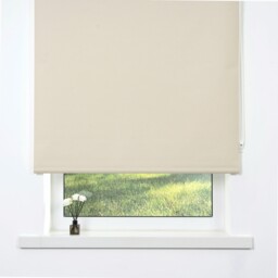 Plain Blackout Blinds Oat 180cm - Wilko - thumbnail 3