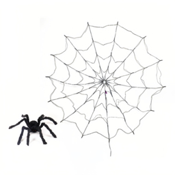 Jaoyeh LED Purple Spider Web String Light - Size: 30 x 80 x 120cm - Wilko - thumbnail 1