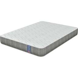 Aspire Single Pocket Memory Foam Mattress - White - Wilko - thumbnail 1