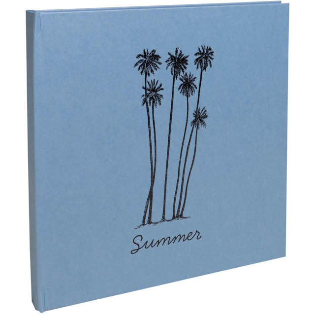 Exacompta Summertime Ice Blue Photo Album 30 Sheets 60 Photos - Size: 1.7 x 24.7 x 24.7cm - Wilko - image 1