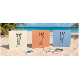 Exacompta Summertime Ice Blue Photo Album 30 Sheets 60 Photos - Size: 1.7 x 24.7 x 24.7cm - Wilko - thumbnail 5