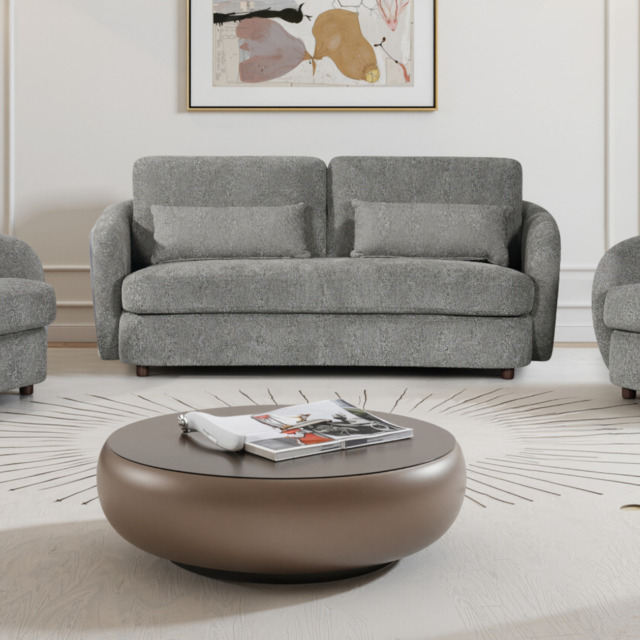 2 Seater Grey Mabel Sofa - Wilko - image 1