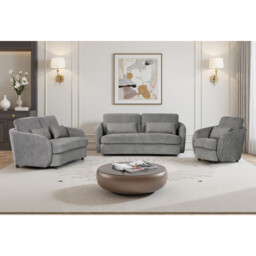 2 Seater Grey Mabel Sofa - Wilko - thumbnail 5