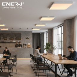 ENER-J 40W CCT Scenic Surface RGBIC LED Square Ceiling Light 380 x 380mm - Size: 2 x 38 x 38cm - n/a - ENERJ - Wilko - thumbnail 5