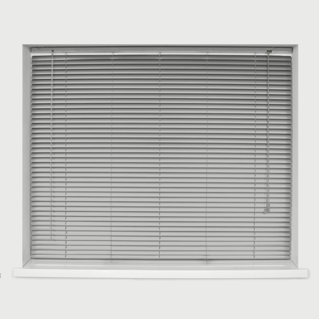 Caecus Aluminium Venetian Blind Silver 105 x 210cm - Wilko - image 1
