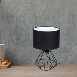 Milagro Colin Black Table Lamp 230V - Size: 25 x 25 x 20cm - Wilko - thumbnail 3