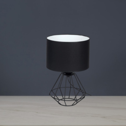 Milagro Colin Black Table Lamp 230V - Size: 25 x 25 x 20cm - Wilko - thumbnail 4