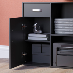 VIDA DESIGNS Longton Adjustable Desk Black - Size: 75 x 120 x 59cm - Wilko - thumbnail 4