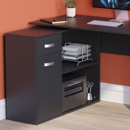 VIDA DESIGNS Longton Adjustable Desk Black - Size: 75 x 120 x 59cm - Wilko - thumbnail 6