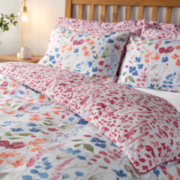 Serene Marnie King Size Floral Duvet Set - Multi - Wilko - thumbnail 3