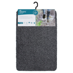 JVL Tanami Charcoal Barrier Doormat 50 x 75cm 2 Pack - Grey - JVL Homewares - Wilko - thumbnail 5