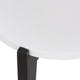 Living and Home Black and White Bamboo Raised Plant Stand 24cm - Size: 19.5 x 24 x 24cm - Black + White - Wilko - thumbnail 6