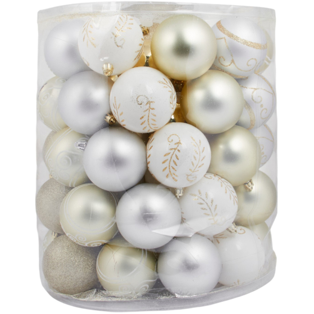 Set of 70 Blushing Ballroom Bauble Drum - Wilko - image 1