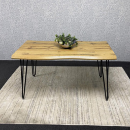 Kosy Koala 6 Seater Faux Leather Wooden Dining Set Black - Brown - Wilko - thumbnail 3