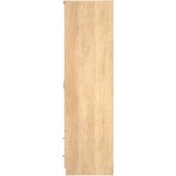 Crowndale Avon 2 Door 2 Drawer Nebraska Oak Wardrobe Ready Assembled - Wilko - thumbnail 4