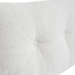 Living and Home Beige Wedge Headboard Pillow with Side Pocket 100 x 50cm - Size: 50 x 100 x 20cm - Wilko - thumbnail 7