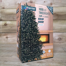Samuel Alexander 1000 Warm White LED String Light 25m - Size: 2500 x 3cm - Premier Decorations Ltd - Wilko - thumbnail 7